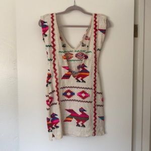 Santa Marguerite Oaxacan Embroidered Dress 💕✨